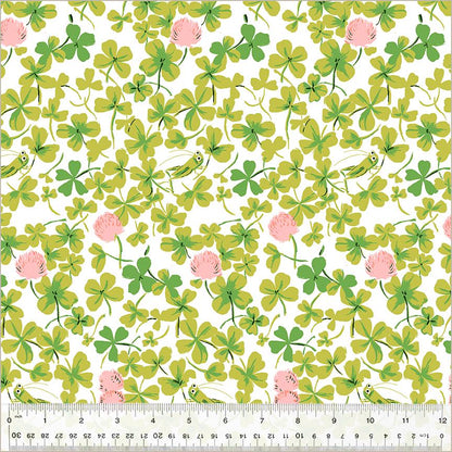 Heather Ross Garden & Meadow Fabric Bundle – Studio Edit by Windham Fabrics – Clover Strawberry Bee Mushroom Prints