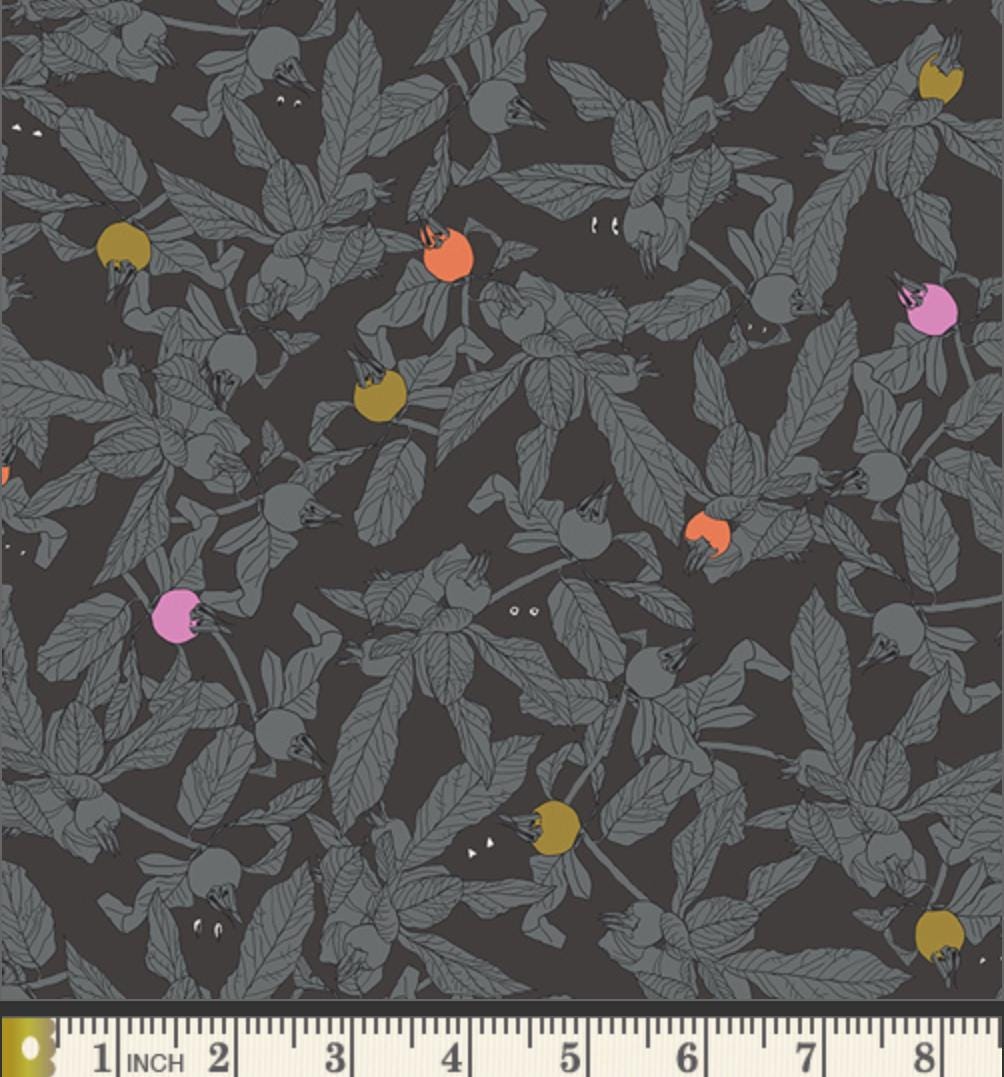 Peek-a-Boo ENW-49414 Fabric by Katarina Roccella for AGF | Enshadow Collection Cotton Fabric | Hidden Creature Halloween Fabric