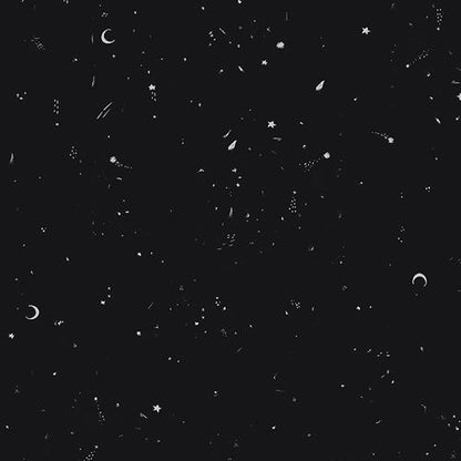 In the Dark Phantom ENW-49405 by Katarina Roccella for Art Gallery Fabrics | Enshadow Collection Cotton Fabric | Celestial Night Sky Cotton