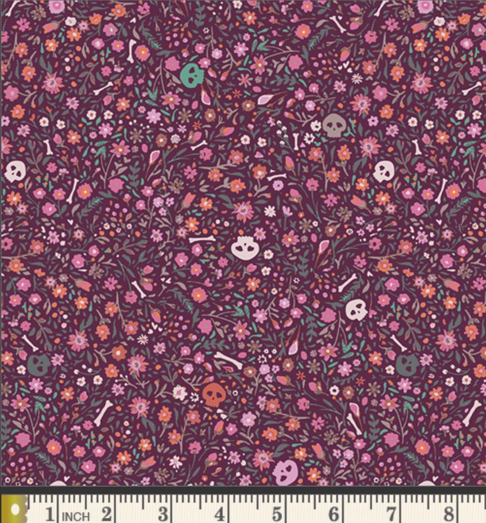 Dark Fairytale Enshadow Fabric Bundle | 6pc Fat Quarter or Half Yard Bundle | Katarina Roccella AGF Gothic Fabric Bundle