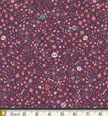 Dark Fairytale Enshadow Fabric Bundle | 6pc Fat Quarter or Half Yard Bundle | Katarina Roccella AGF Gothic Fabric Bundle