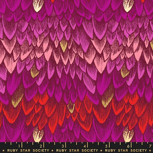 Dragon's Hoard Fabric Bundle | Curated FireGlow Bundle | Ruby Star Society Dragon Fabric | 9 Fat Quarters | Sarah Watts Fantasy Fabric