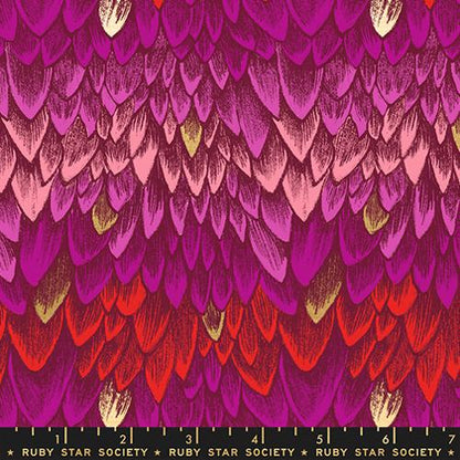 Dragon's Hoard Fabric Bundle | Curated FireGlow Bundle | Ruby Star Society Dragon Fabric | 9 Fat Quarters | Sarah Watts Fantasy Fabric
