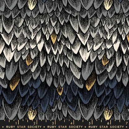 Dragon's Hoard Fabric Bundle | Curated FireGlow Bundle | Ruby Star Society Dragon Fabric | 9 Fat Quarters | Sarah Watts Fantasy Fabric