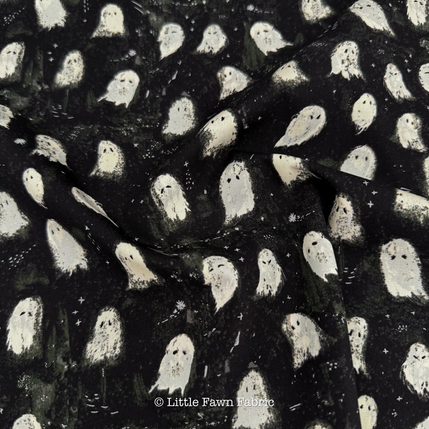 Cute Spooky Enshadow Fabric Bundle | 5pc Fat Quarter Bundle | Pink Halloween AGF Fabric Bundle
