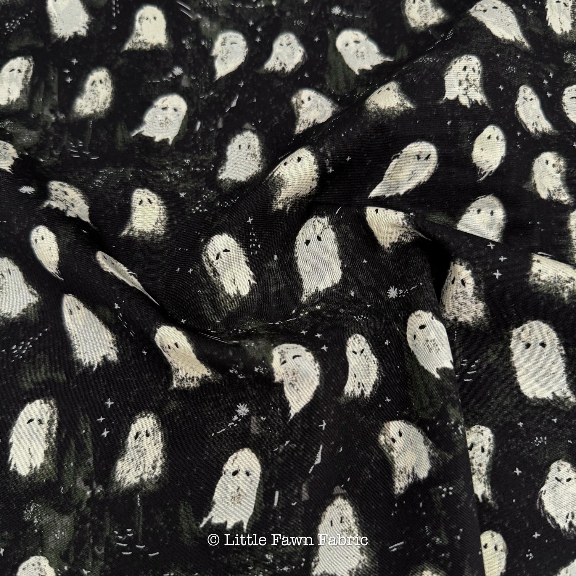 Cute Spooky Enshadow Fabric Bundle | 5pc Fat Quarter Bundle | Pink Halloween AGF Fabric Bundle
