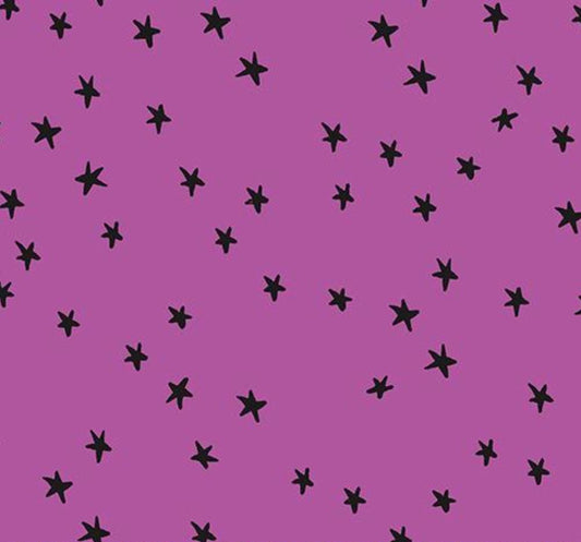 Starry New Witchy RS4109-78 Fabric | Ruby Star Society Starry | Alexia Abegg | Purple Star Blender Fabric | Witchy Purple Quilting Cotton