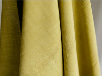 Slub in Key Lime Fabric | Picnic WOVENS by Suzy Quilts | Art Gallery Fabrics Yarn-Dyed Cotton | Lime Green Woven Fabric 57-58" Wide