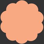 Apricot Crepe Pure Solids Fabric | Art Gallery Fabrics PE-426 | Premium Quilting Cotton | Peach Apricot Solid Fabric | Sold by the Yard