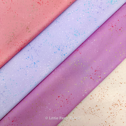 Persimmon Coordinates Bundle | 8-pc Fat Quarter or Half Yard | Ruby Star Society | Rashida Coleman Hale | Speckled Fabric Bundle