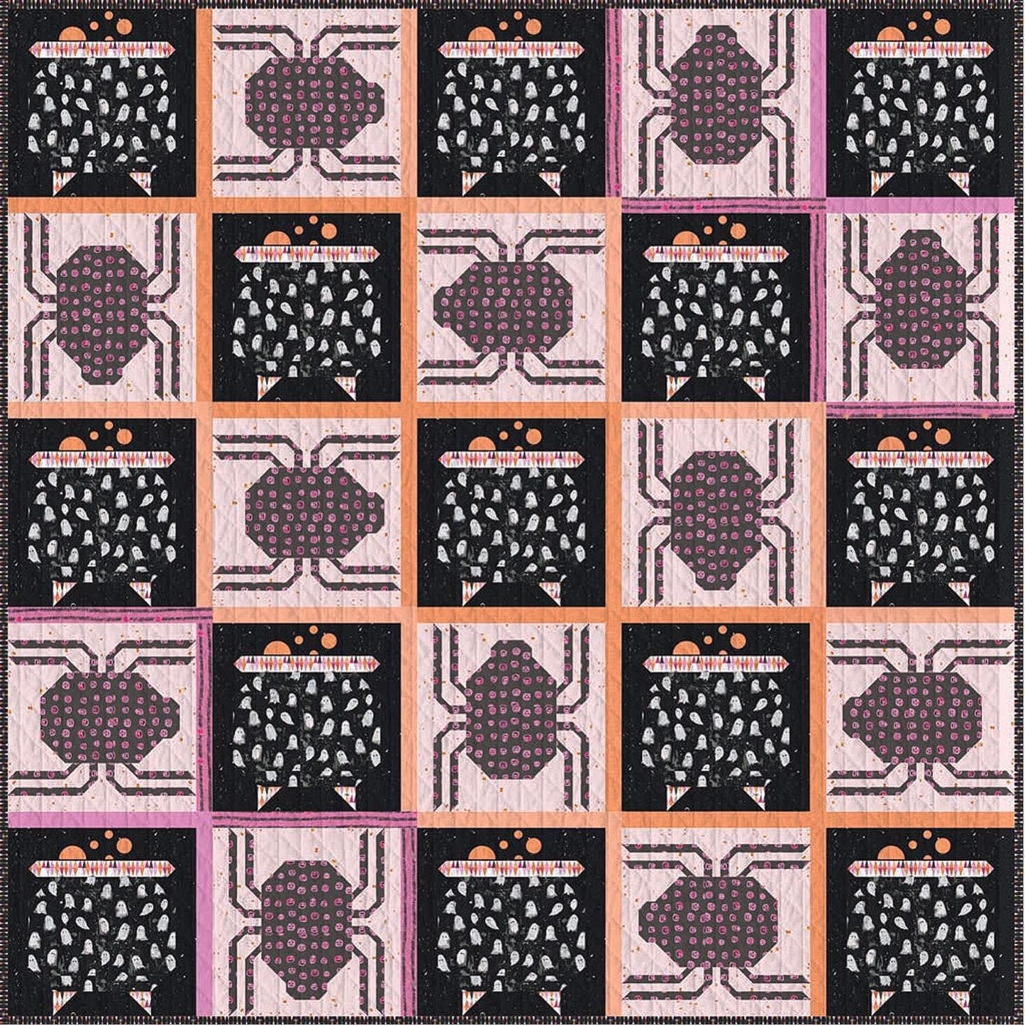 Shadowplay Quilt Kit | Enshadow by Katarina Roccella | Art Gallery Fabrics | Throw Quilt Kit | Complete or Deluxe Full Kit Available