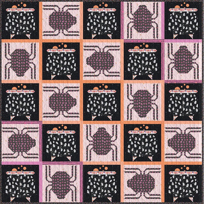 Shadowplay Quilt Kit | Enshadow by Katarina Roccella | Art Gallery Fabrics | Throw Quilt Kit | Complete or Deluxe Full Kit Available