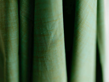 Slub in Green Apple Fabric | Picnic WOVENS by Suzy Quilts | Art Gallery Fabrics Yarn-Dyed Cotton 57-58" Wide | Green Woven Fabric