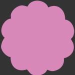 Rock Candy Pure Solids Fabric | Art Gallery Fabrics PE-535 | Premium Quilting Cotton | Pink Mauve Solid Fabric | Sold by the Yard