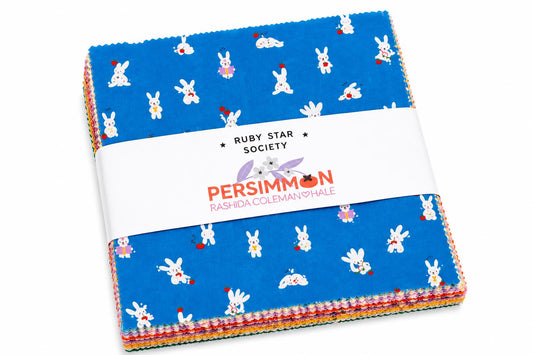 Persimmon Layer Cake® RS1118LC | Ruby Star Society | Rashida Coleman-Hale | 42 Assorted 10" Fabric Squares | Quilting Precut
