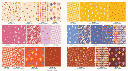 Persimmon Layer Cake® RS1118LC | Ruby Star Society | Rashida Coleman-Hale | 42 Assorted 10" Fabric Squares | Quilting Precut