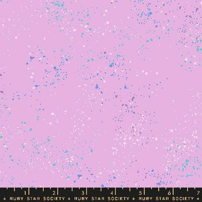 Speckled Macaron Fabric by Rashida Coleman Hale for Ruby Star Society | RS5027 118 | Lavender Speckled Blender Quilting Cotton
