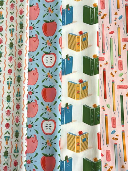 Storybook Garden Bundle | 4 Piece Curated Fabric Bundle | Cloud9 Fabrics | Jayme Marie Designs | Teacher Quilt Fabric