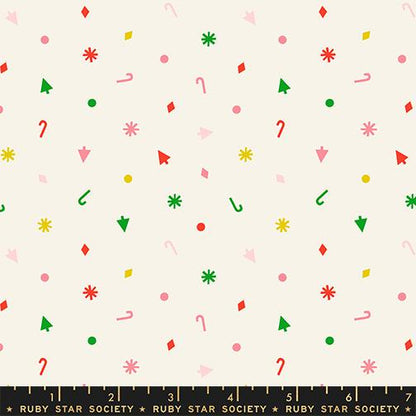 Merry Happy Signature Bundle | 7 Fat Quarters | Kimberly Kight for Ruby Star Society | Christmas Fabric Bundle | Holiday Quilt Fabric