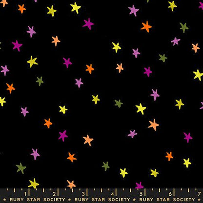 Pumpkin Party Halloween Fabric Bundle, Freaky Familiars Ruby Star Society, Jack O Lantern Fat Quarter Bundle