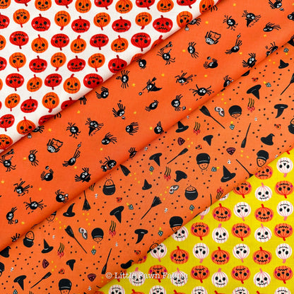 Freaky Familiars Full Collection Fabric Bundle, Ruby Star Society Halloween Fabric, 24 Piece Shop Cut Fat Quarter Bundle