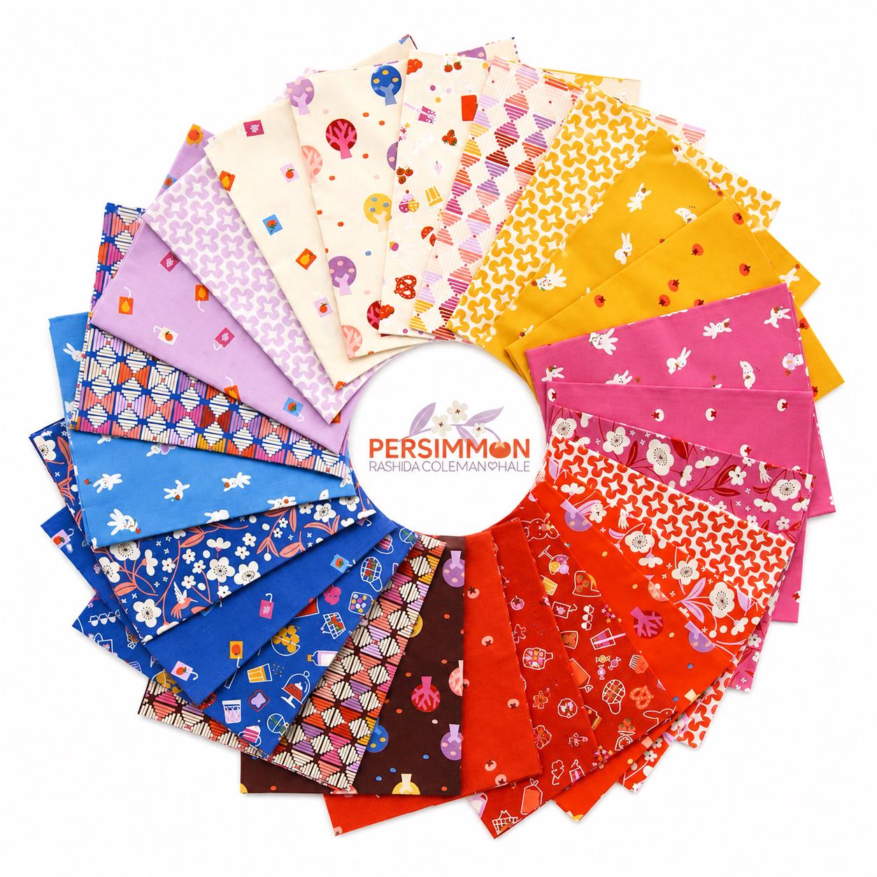 Persimmon Fat Quarter Bundle | 24 Piece Full Collection | Ruby Star Society | Rashida Coleman-Hale | RS1118FQ | Quilting Fabric Bundle