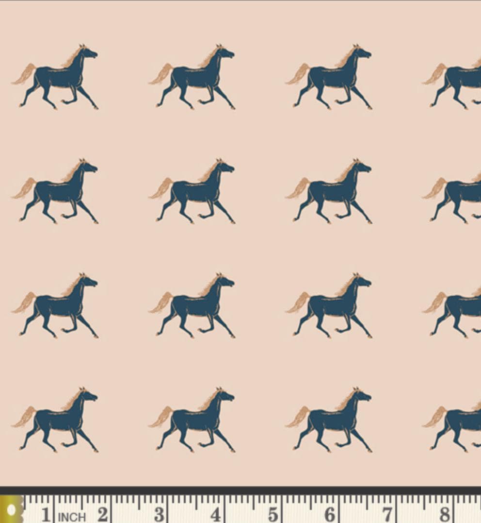 Horse Meadow Bundle – 6-Piece Horse & Equestrian Bundle – The Orchard by Maureen Cracknell – Art Gallery Fabrics