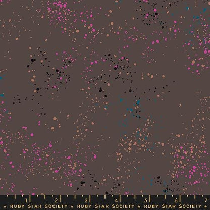 Floor Is Lava Bundle - Ruby Star Society Speckled Fabric Bundle - Red Wine Gray Blender Basics - Fat Quarter or Half Yard