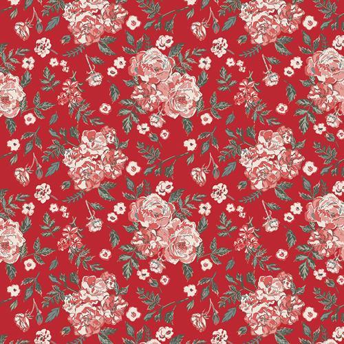 Classic Spruce Fat Quarter Bundle – Spruce by Sharon Holland – Art Gallery Fabrics – Christmas Red Green Floral Plaid Quilting Cotton