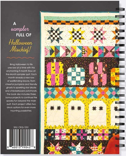 Boo Crew BOM Quilt Pattern CKQ 1031 Copper Kettle | Halloween Block of the Month Pattern | Purrs and Boos Quilt Pattern