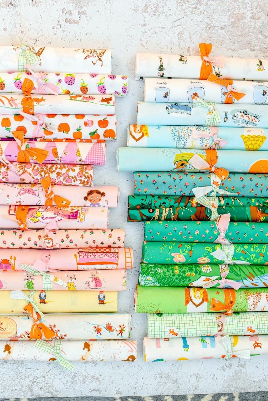 Heather Ross Favorites Full Collection Bundle | 27 Fat Quarters | Windham Fabrics | Complete Collection Bundle | Heather Ross Fabric Bundle