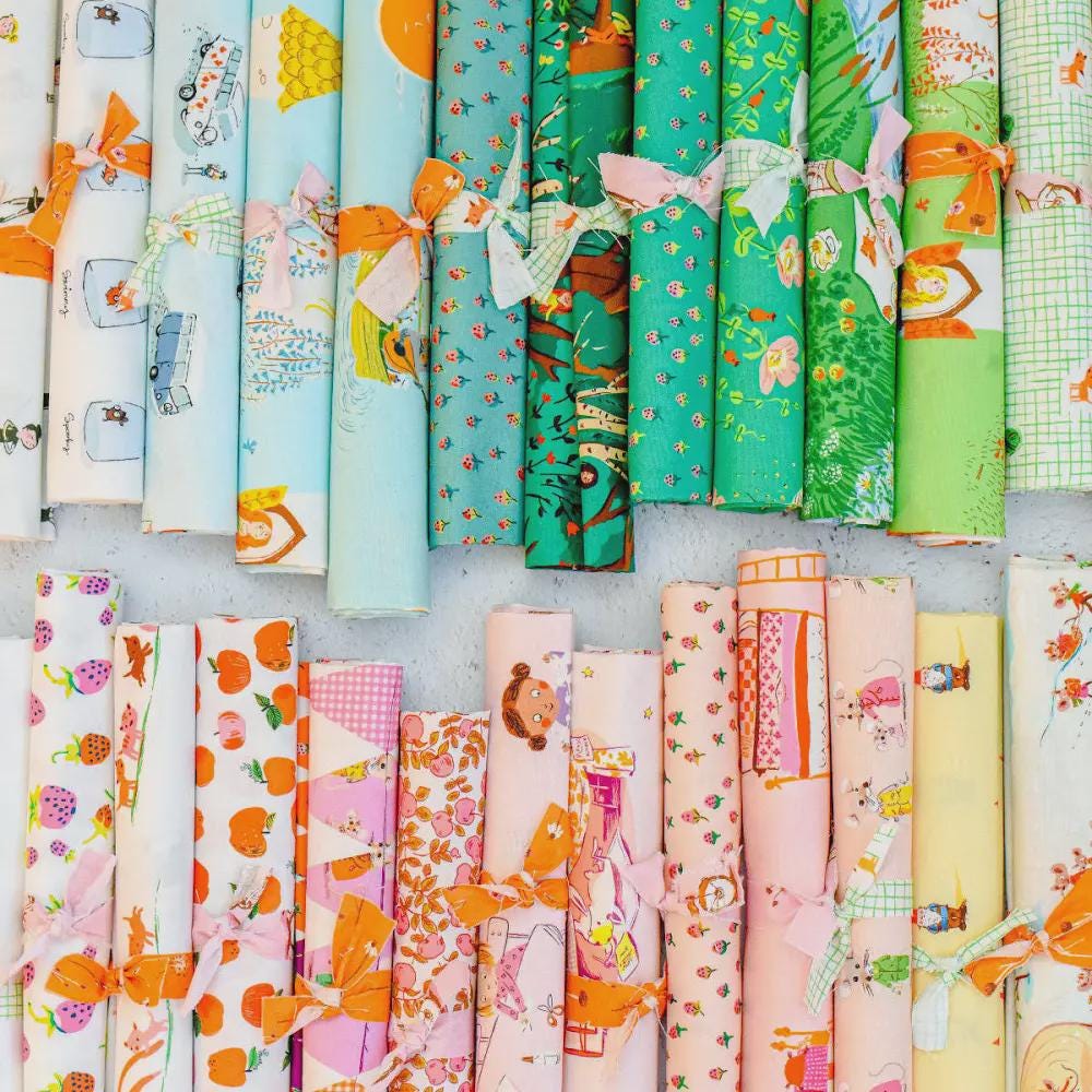 Heather Ross Favorites Full Collection Bundle | 27 Fat Quarters | Windham Fabrics | Complete Collection Bundle | Heather Ross Fabric Bundle