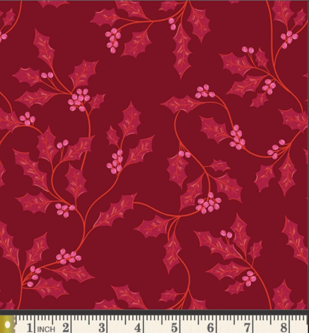 Christmas in Color Fabric Bundle, AGF Studio Art Gallery Fabrics, 15 Piece Fat Quarter or Half Yard Christmas Bundle