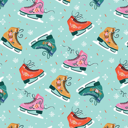 Jolly & Bright Christmas Fabric Bundle | 5 Fat Quarters or Half Yards | Jolly Tidings Cloud9 Fabrics | Organic Cotton