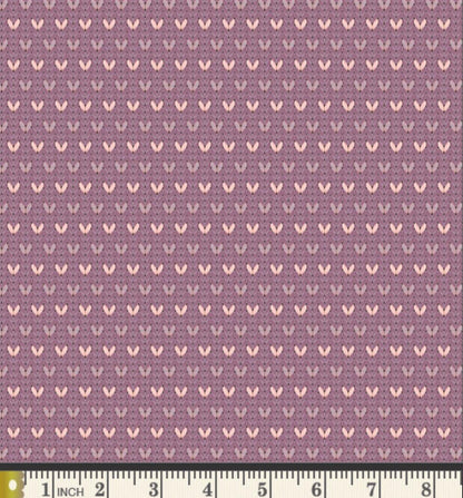 Love Knit Fabric | Frost & Fir by Sewcial Bee Collective | Plum Heart Knit Cotton | Art Gallery Fabrics SBC-FF-3141
