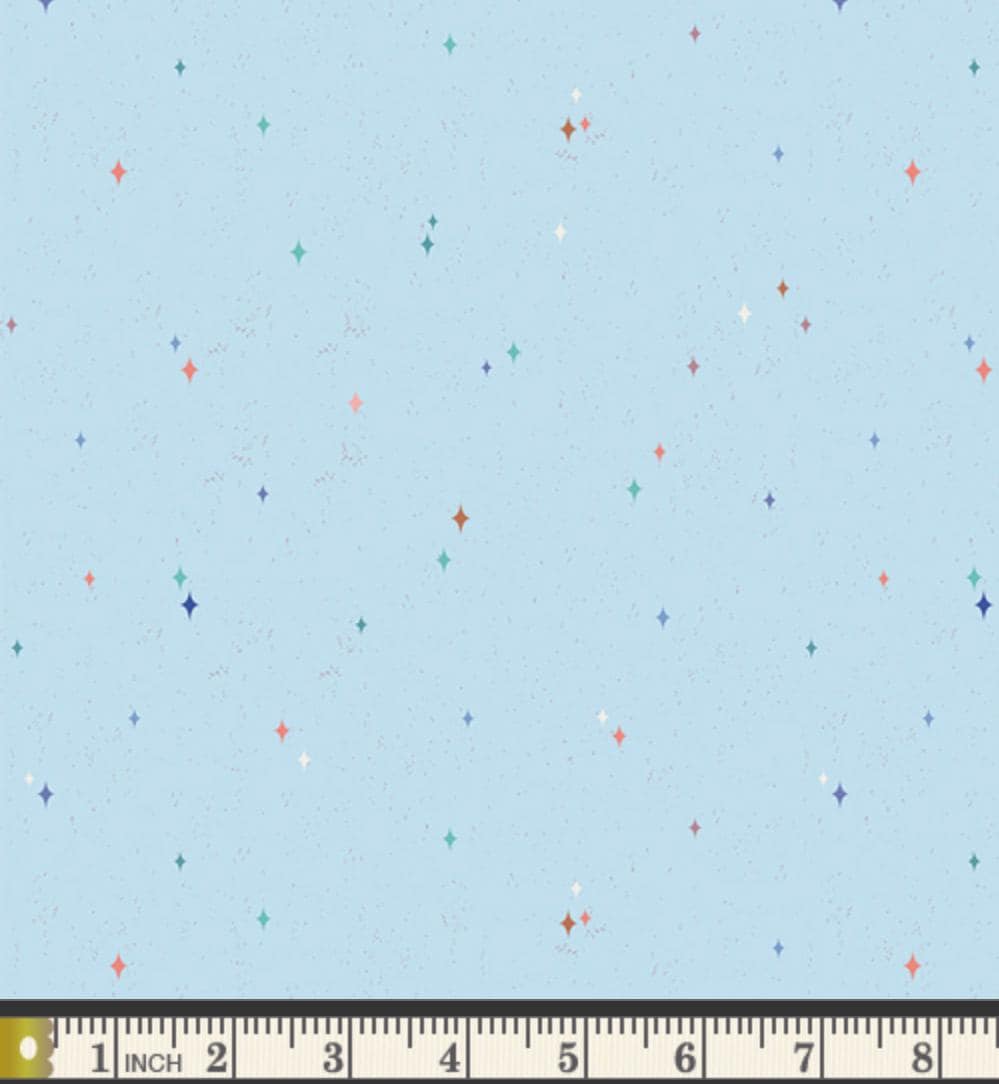 Winterful Village Fabric Bundle, Frost & Fir by Sewcial Bee Collective, 6-Pc Christmas Fat Quarter or Half Yard Bundle, Art Gallery Fabrics