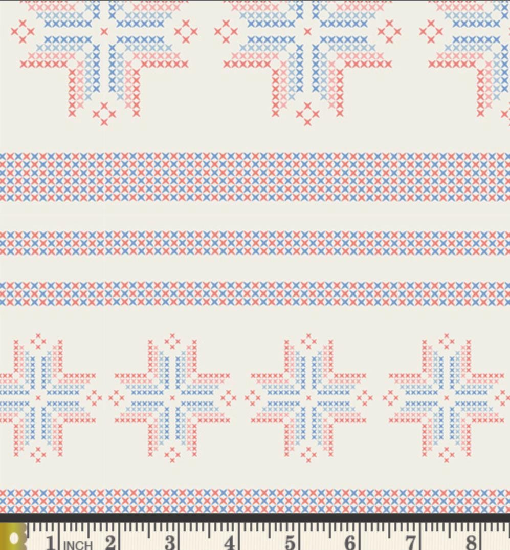 Snow Day Adventures Fabric Bundle, Frost & Fir, 7 Piece Winter Fat Quarter or Half Yard Bundle, Art Gallery Fabrics