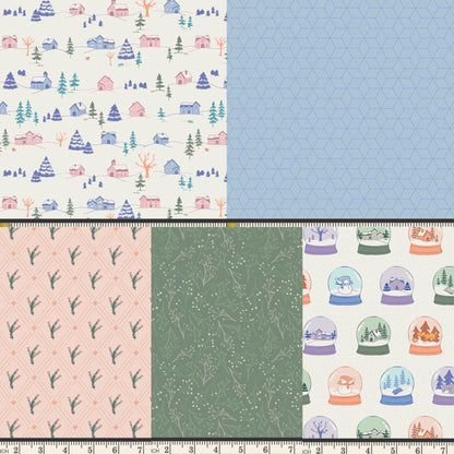 Frost & Fir Full Collection Bundle, 25 Piece Fat Quarter or Half Yard Set, Sewcial Bee Collective, Art Gallery Fabrics