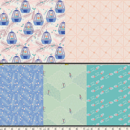 Frost & Fir Full Collection Bundle, 25 Piece Fat Quarter or Half Yard Set, Sewcial Bee Collective, Art Gallery Fabrics