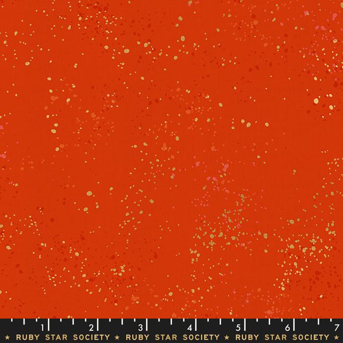 Holiday Glow Speckled Metallic Fabric Bundle | 6 Fat Quarters or Half Yards | Ruby Star Society Christmas Quilt Fabric