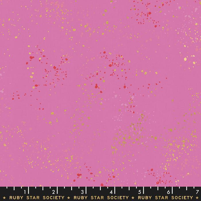 Holiday Glow Speckled Metallic Fabric Bundle | 6 Fat Quarters or Half Yards | Ruby Star Society Christmas Quilt Fabric
