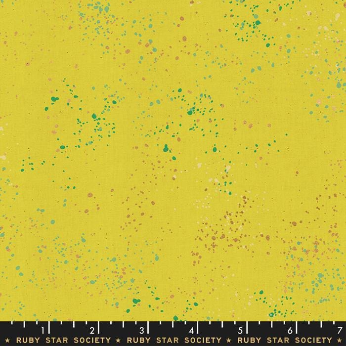 Holiday Glow Speckled Metallic Fabric Bundle | 6 Fat Quarters or Half Yards | Ruby Star Society Christmas Quilt Fabric