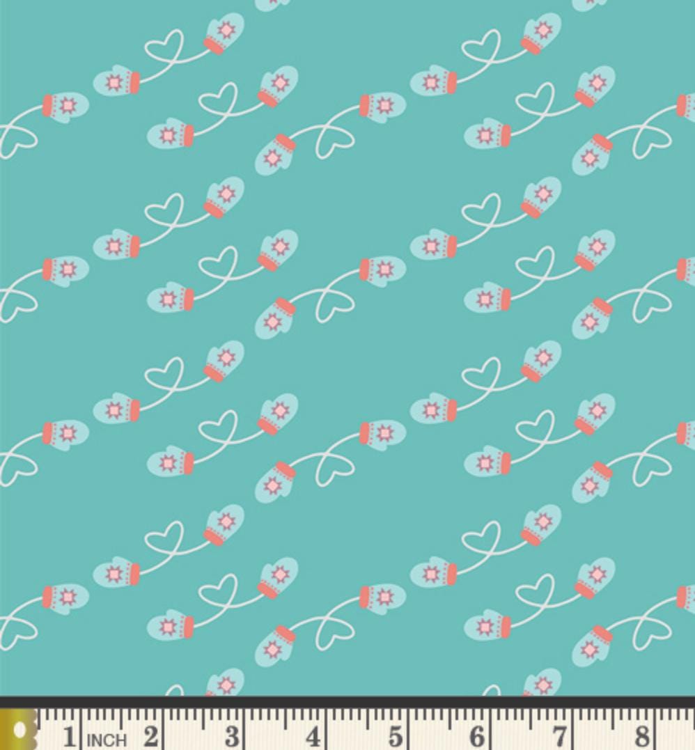 Cozy Knit Night Fabric Bundle, Frost & Fir, 6 Piece Fat Quarter or Half Yard Set, Knitting Fabric, Art Gallery Fabrics
