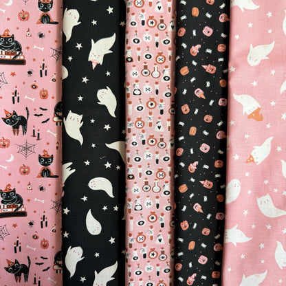 Candy Cauldron Purrs & Boos Bundle by Elena Amo for Moda — 5 Pieces
