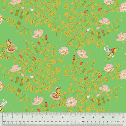 Heather Ross Storybook Forest Fabric Bundle | 6 Piece Woodland Quilt Fabric | Fat Quarter or Half Yard | Windham Fabrics
