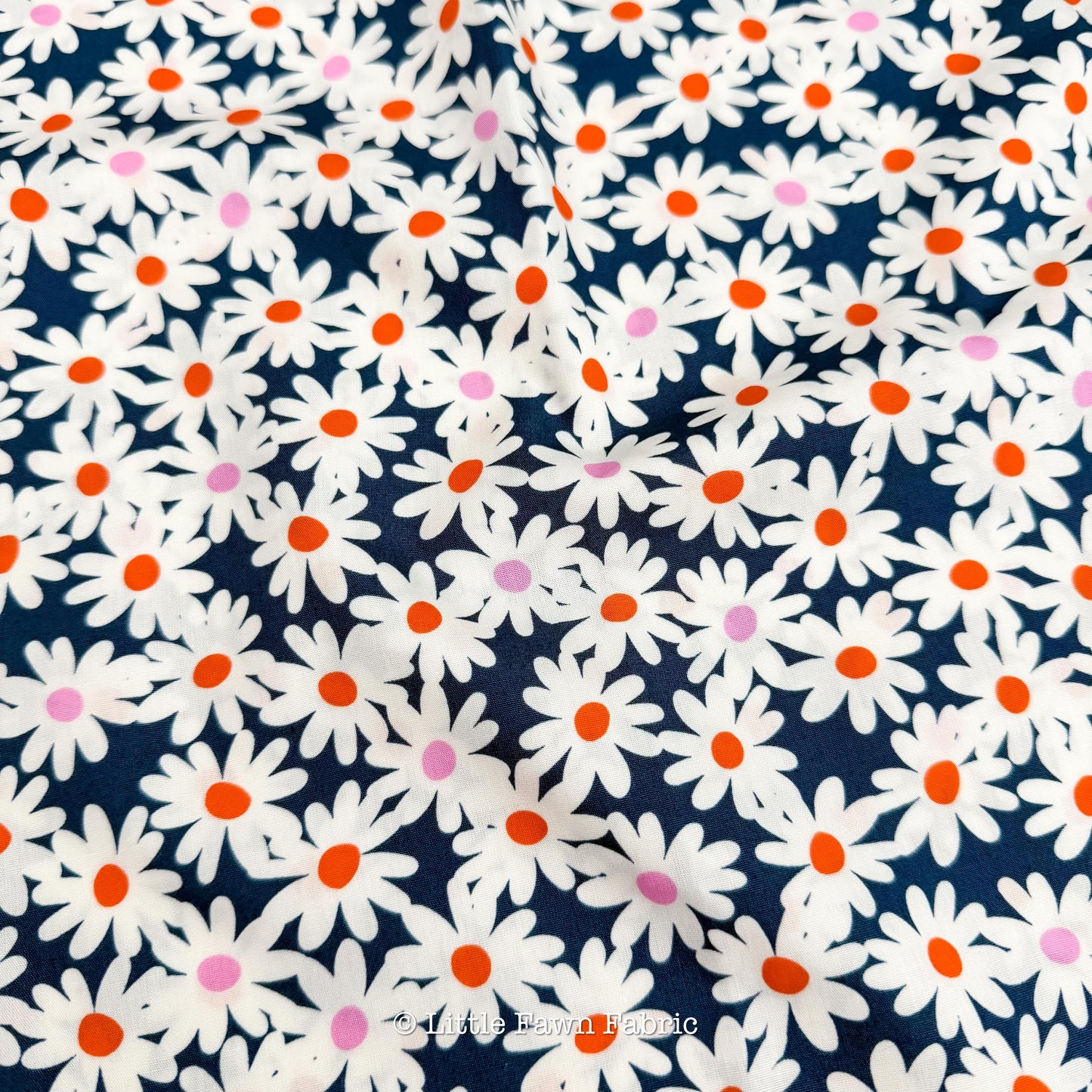 Twilight Orchard Garden Fabric Bundle, 6 Piece Fat Quarter or Half Yard Set, Navy Floral and Cranberry Quilting Cotton