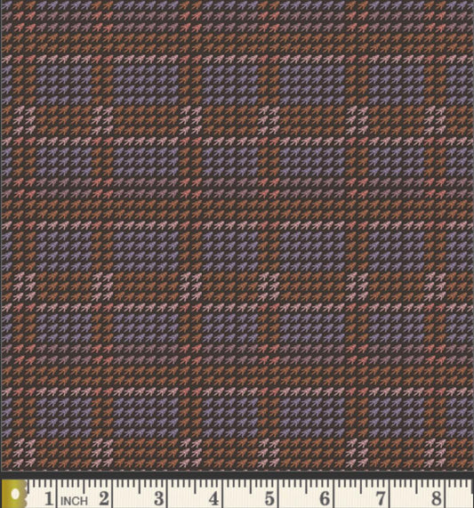 Pine and Plaid Fabric | Frost & Fir by Sewcial Bee Collective | Dark Winter Plaid Cotton | Art Gallery Fabrics SBC-FF-3144