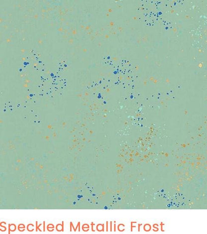 Mermaid Lagoon Fabric Bundle, 6 Piece Ruby Star Society Starry & Speckled, Mint Teal Blue Lavender, Fat Quarter or Half Yard