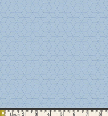 Winterful Village Fabric Bundle, Frost & Fir by Sewcial Bee Collective, 6-Pc Christmas Fat Quarter or Half Yard Bundle, Art Gallery Fabrics