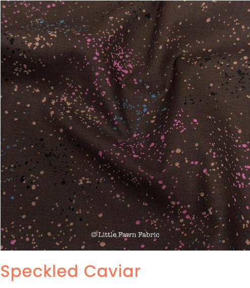 Spooky Stardust Halloween Fabric Bundle, 6 Piece Ruby Star Society Starry & Speckled, Orange Purple Teal, Fat Quarter or Half Yard